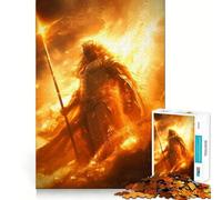 The God Jigsaw Puzzles 1000 Piece for Teenagers Improve Memory Relaxing Fun Sharp Edge Unique Gift (50x75cm)