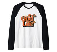 The God Life Lifestyle, Living Fully for God with Purpose Raglan Baseball Tee