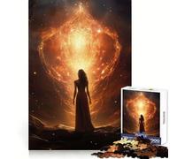 The Goddess before Me 1000 Piece Jigsaw Puzzles for Adults Jigsaw Memory Lift Slow Enjoy Image Assembly Creative Gift (38x52cm)