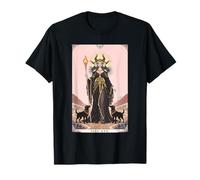 The Goddess Hecate Tarot Card Triple Moon Wiccan Pagan Witch T-Shirt