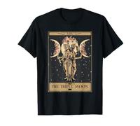 The Goddess Hecate Tarot Card Triple Moon Wiccan Witch T-Shirt