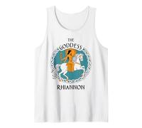 The Goddess Rhiannon Tarot The Sun Art Design Tank Top