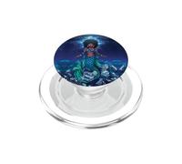 The Goddess Yemaya Temperance Tarot Card Wicca African Witch PopSockets PopGrip for MagSafe
