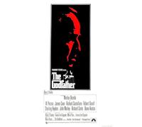 The Godfather 1972 Film Movie Classic A4 Wall Art Print 29.7 x 21 cm American epic gangster film directed by Francis Ford Coppola