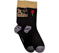 The Godfather Ankle Socks Logo Gold Official Unisex Black (UK SIZE 7-11) UK Size 7-11