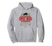 The Godfather Genco Olive Oil Pullover Hoodie, Adult Unisex, Heather Grey, Large