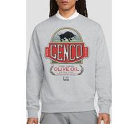The Godfather Godfather Genco Olive Oil Crew Sweatshirt, Athletic Heather in Light Grey | Size: Medium The Godfather Light Grey M
