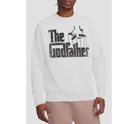 The Godfather Godfather Logo Unisex Crew Sweatshirt, White | Size: Medium The Godfather White M