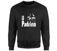 The Godfather Il Padrino Unisex Sweatshirt - Black | Size: Small The Godfather Black S