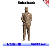 The Godfather Marlon Brando Unpainted Figure 1:24 Scale Wasp Marl B 24