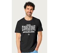 The Godfather Men's Don Corleone Family Business Trumps Everything T-Shirt in Black | Size: Large The Godfather Black L