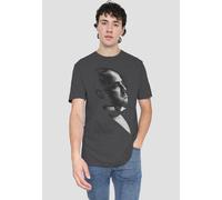 The Godfather Men's Godfather Graphic Vito T-Shirt, Charcoal | Size: Small The Godfather Charcoal S