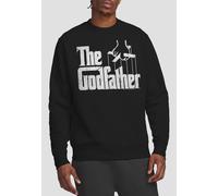 The Godfather Men's Godfather Logo Crew Sweatshirt, Black | Size: XL The Godfather Black XL