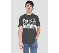 The Godfather Men's Godfather Logo T-Shirt, Charcoal | Size: Medium The Godfather Charcoal M