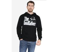 The Godfather Men's Logo Pullover Hoodie in Black | Size: Large The Godfather Black L