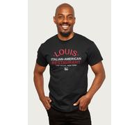 The Godfather Men's Louis Restaurant The Bronx New York T-Shirt in Black | Size: XL The Godfather Black XL