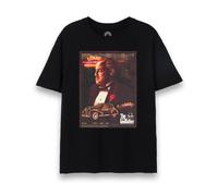 The Godfather Men's Short Sleeved T-Shirt | Black | Official Merch | Size: Medium The Godfather Black M
