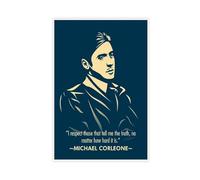 The Godfather Movie Posters Michael Corleone Motivational Quote Canvas Poster Bedroom Decor Landscape Office Room Decor Gift 24x36inch(60x90cm)