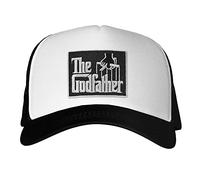 The Godfather Officially Licensed Trucker Cap (White-Black)