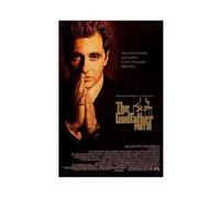 The Godfather Part III Original Classic Retro Film Cover Poster Canvas Poster Bedroom Decor Landscape Office Room Decor Gift 12x18inch(30x45cm)