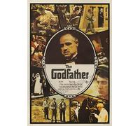 The Godfather Vintage Film Poster Photo Wall Art Picture Poster A4