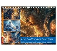 The gods of the north UK-Version (Wall Calendar 2026 DIN A4 Landscape), CALVENDO 12 Month Wall Calendar