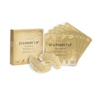 The Gold Mask Eye - Luxury Gold Foil-Topped Cellulose Eye Mask - Serum Concentrated with 83% Rose of Jericho - Smooths Puffy Eyes and Wrinkles