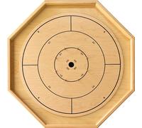 The Gold Standard Board - Traditional Octagon Crokinole Board Game Set