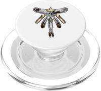The Gold tipped Eagle Five Feather PopSockets PopGrip for MagSafe