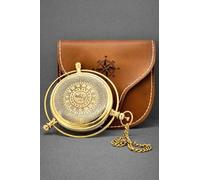 The Golden Compass Alethiometer Seeker of Truth Cult Movie Lover Symbol Reader with leather cover