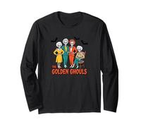 The Golden Ghouls Funny Halloween Long Sleeve T-Shirt