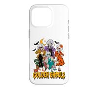 The Golden Ghouls Funny Halloween Lover Skeleton Ladies Case for iPhone 16 Pro