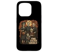 The Golden Ghouls Skeleton Family Art Case for iPhone 15 Pro
