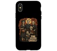 The Golden Ghouls Skeleton Family Art Case for iPhone X/XS