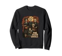 The Golden Ghouls Skeleton Family Art Sweatshirt