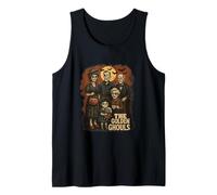 The Golden Ghouls Skeleton Family Art Tank Top