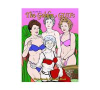 The Golden GILFs Porn Parody Coloring Book