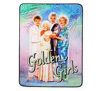 The Golden Girls Raschel Fleece Throw Blanket | Plush Soft Polyester Cover For Sofa and Bed