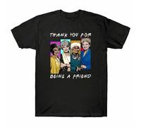 The Golden Girls Thank You for Being A Golden Friend Gift Men's T-Shirt Funny Black BlackL
