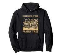 The Golden Horde 1225 Genghis Khan Mongol Steppe Pullover Hoodie