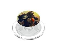 The golden knight of light PopSockets PopGrip for MagSafe