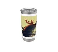 The Golden Knight of Light Stainless Steel Insulated Tumbler
