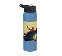 The Golden Knight of Light Stainless Steel Insulated Water Bottle