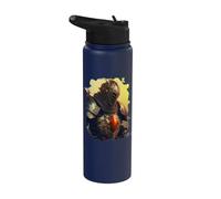 The Golden Knight of Light Stainless Steel Insulated Water Bottle