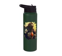 The Golden Knight of Light Stainless Steel Insulated Water Bottle
