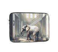 The Golden Mammoth in The Ruins Laptop Sleeve Shockproof Case Slim, Lightweight, Portable Protective Travel Carrying for 10 inch