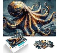 The Golden OctopusJigsaw Puzzles for teenagers 1000 Piece learning educational is ideal as a gift for the whole family 38x26cm