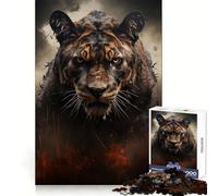 The Golden Predator Jigsaw Puzzles for Teenagers 1000 Piece Raise Memory Leisure Time Clean Edge Lovely Present (38x52cm)