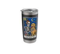 The Golden Retriever Mom Tarot Card Stainless Steel Insulated Tumbler