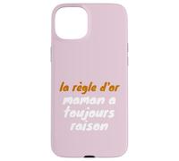 The Golden Rule Mom Is Always Right Mother's Day Humor Case for iPhone 15 Plus